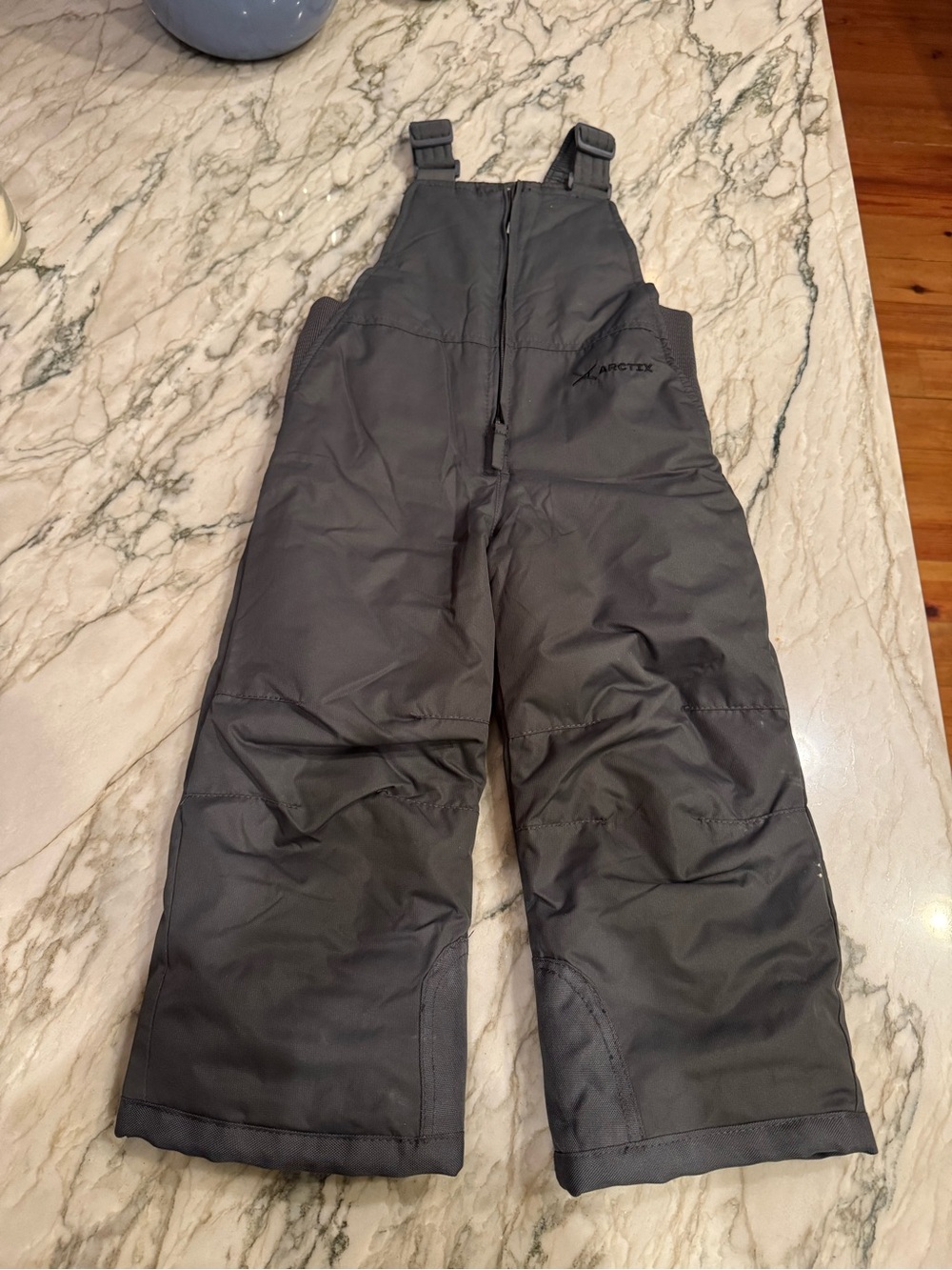 Arctix Kids gray Snow Bib Overalls